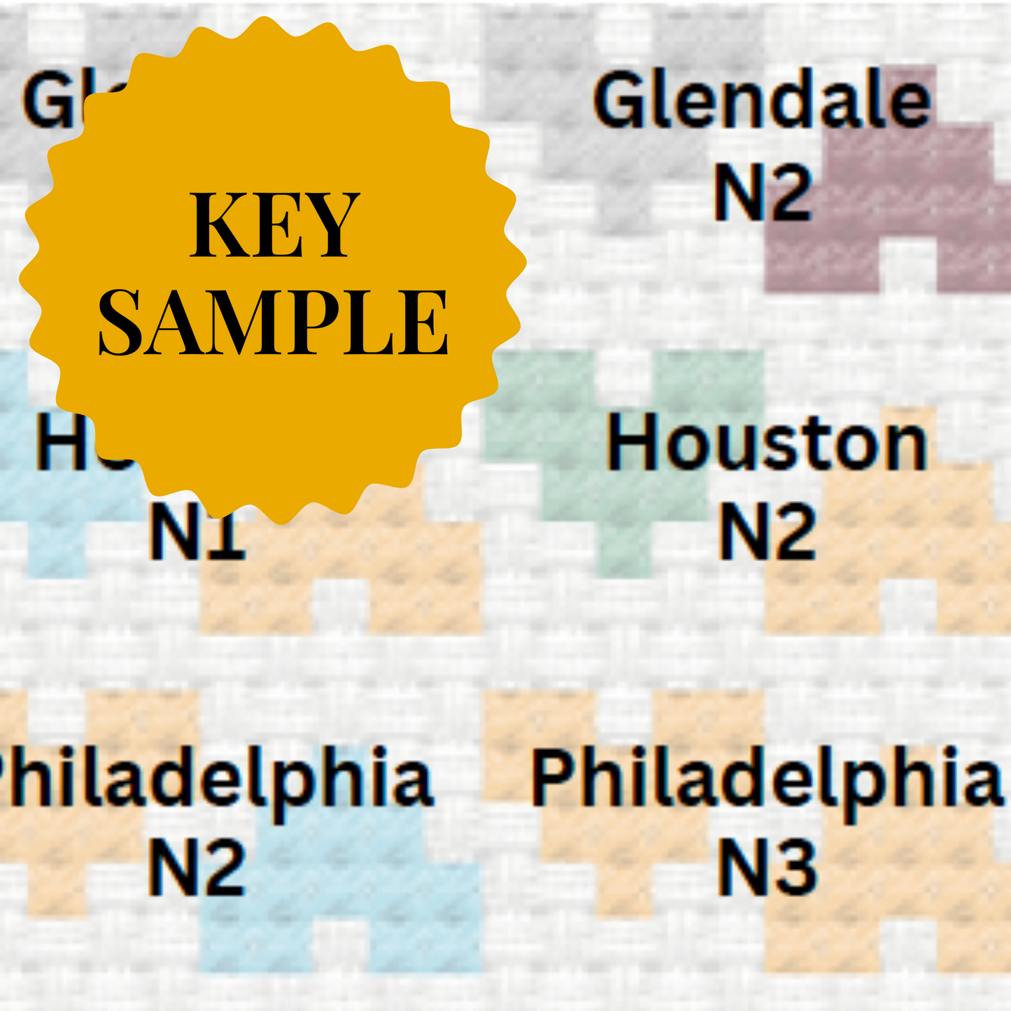 Eras Tour Cross Stitch Pattern – Surprise Songs Tracker – Taylor Swift Acoustic Set – Instant PDF Download