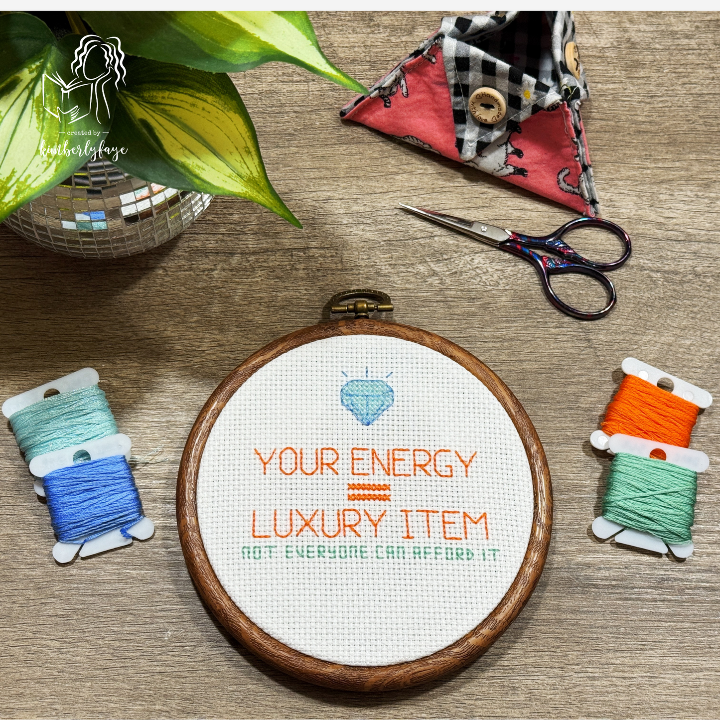 Your Energy is Expensive Cross Stitch Pattern – Taylor Swift Quote – Instant PDF Download – Mini Modern Cross Stitch Pattern